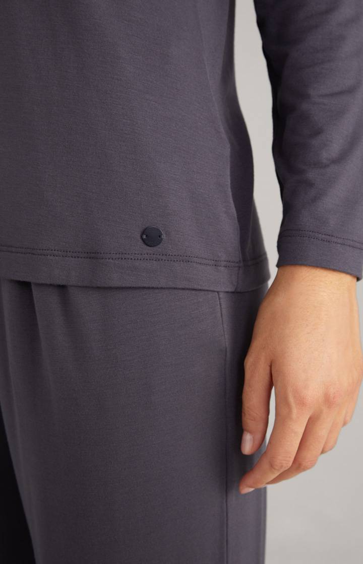 Joop Lounge-Longsleeve In Anthrazit