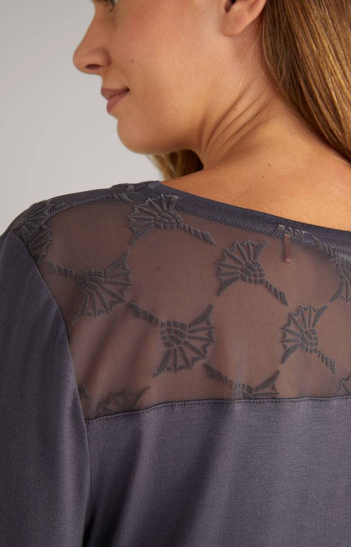 Joop Lounge-Longsleeve In Anthrazit