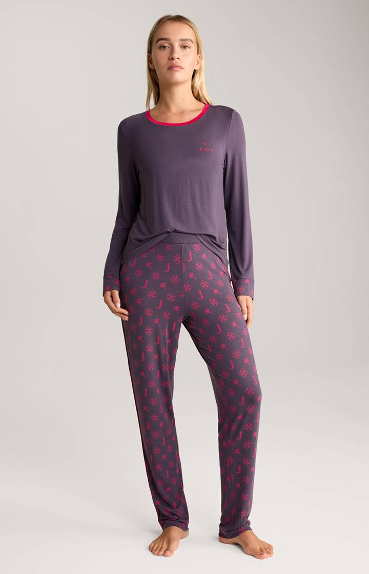 Joop Loungewear Hose In Purple/Pink