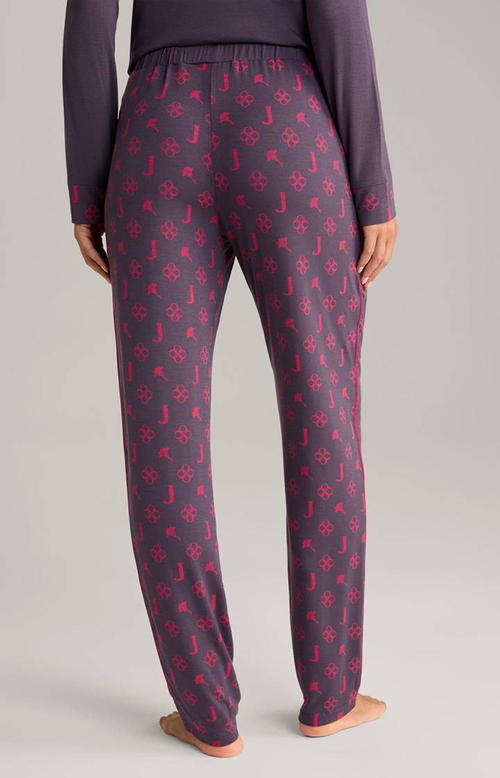 Joop Loungewear Hose In Purple/Pink