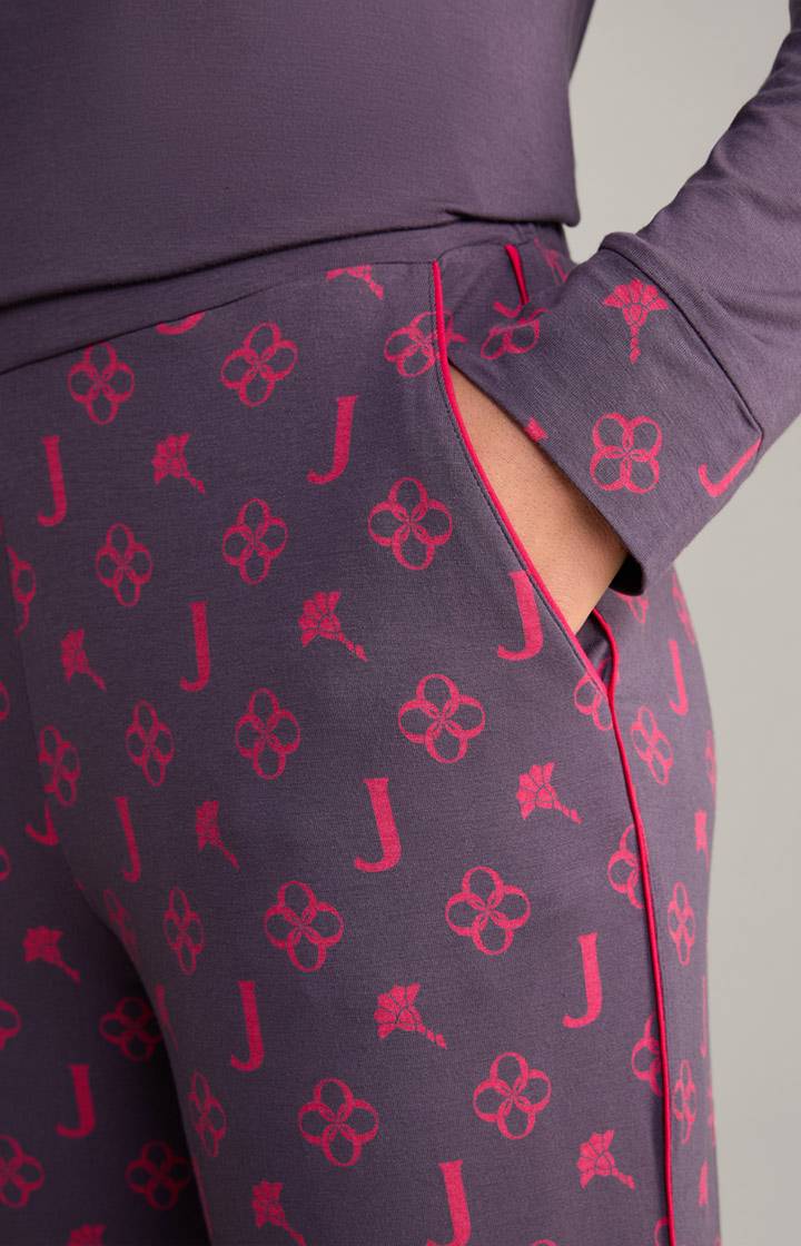 Joop Loungewear Hose In Purple/Pink
