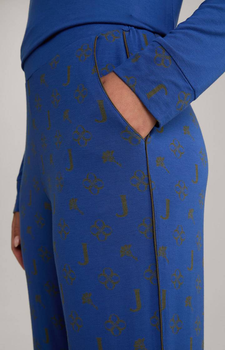 Joop Loungewear Hose In Royalblau/Oliv