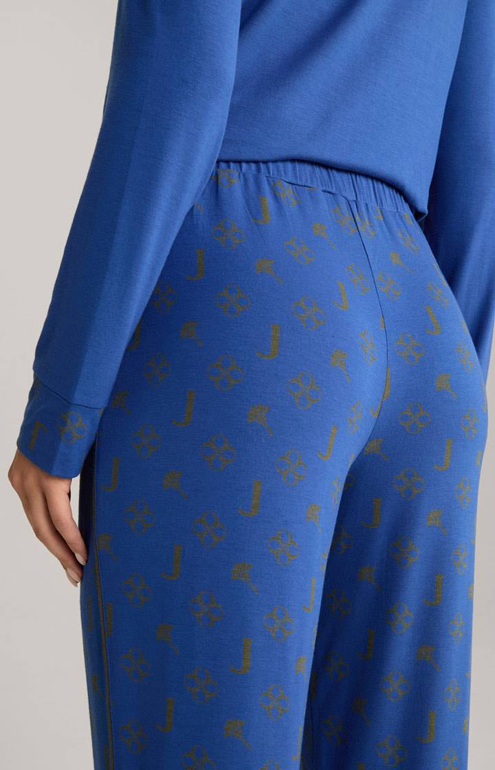 Joop Loungewear Hose In Royalblau/Oliv