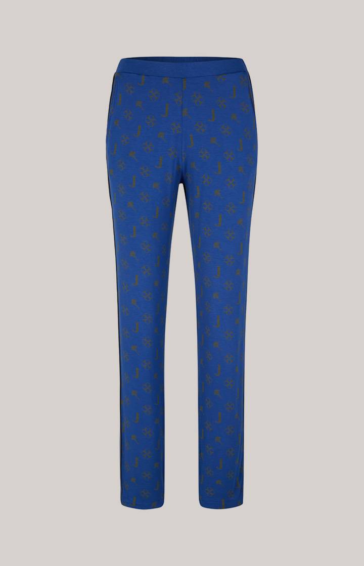 Joop Loungewear Hose In Royalblau/Oliv