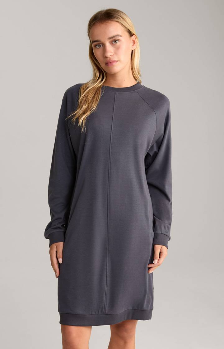 Joop Loungewear Kleid in Anthrazit