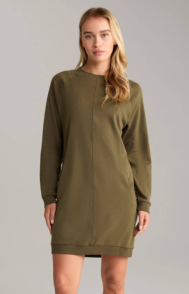 Joop Loungewear Kleid in Oliv