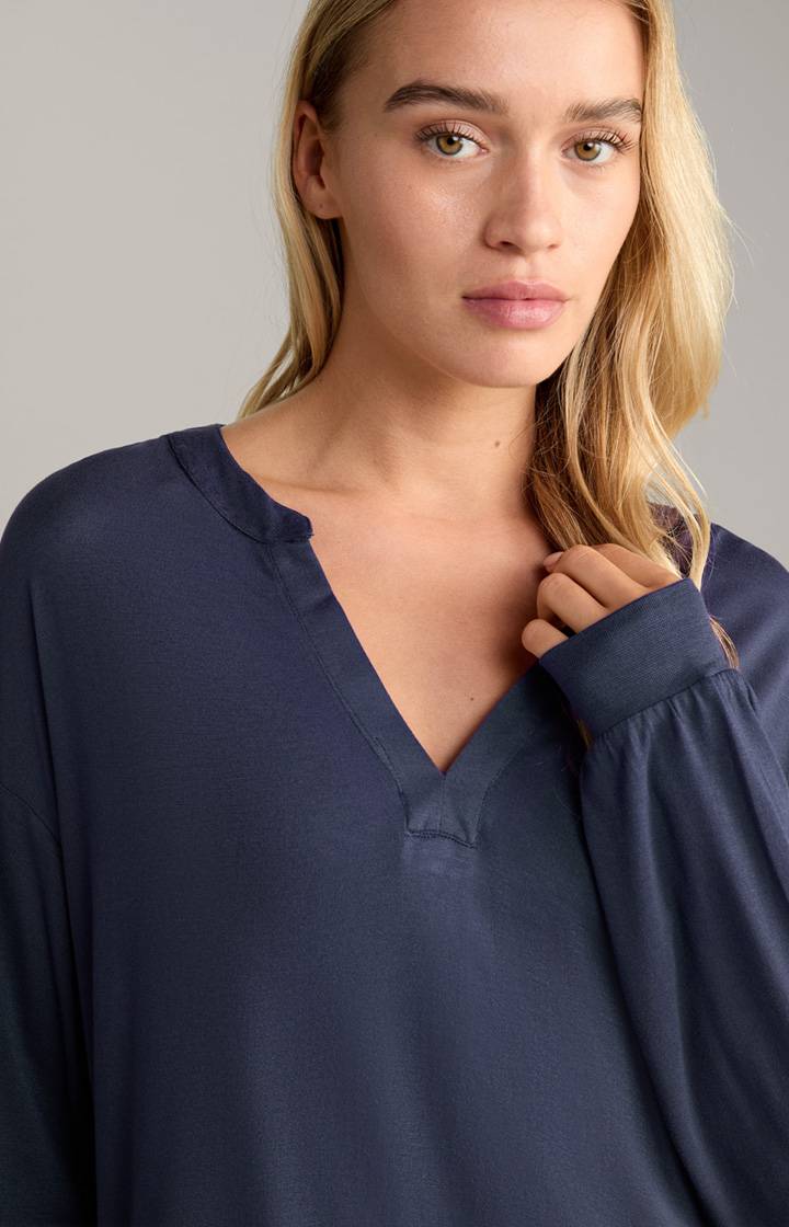 Joop Loungewear Longshirt In Blau