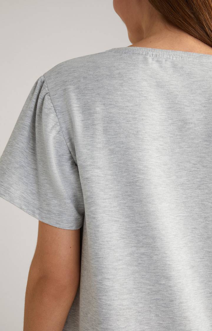 Joop Loungewear Longshirt In Grey Melange