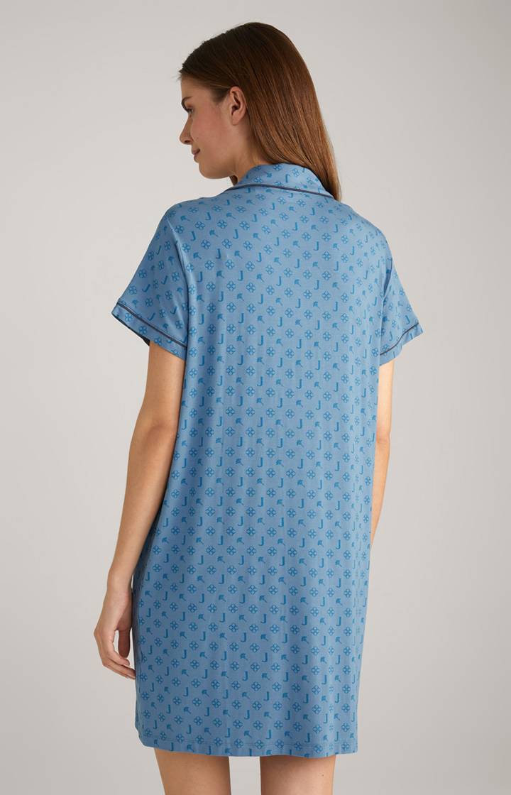 Joop Loungewear Longshirt In Ocean Blue