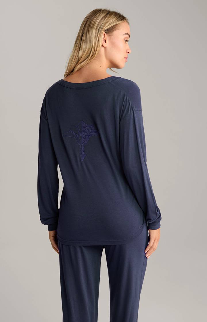 Joop Loungewear Longsleeve In Dunkelblau