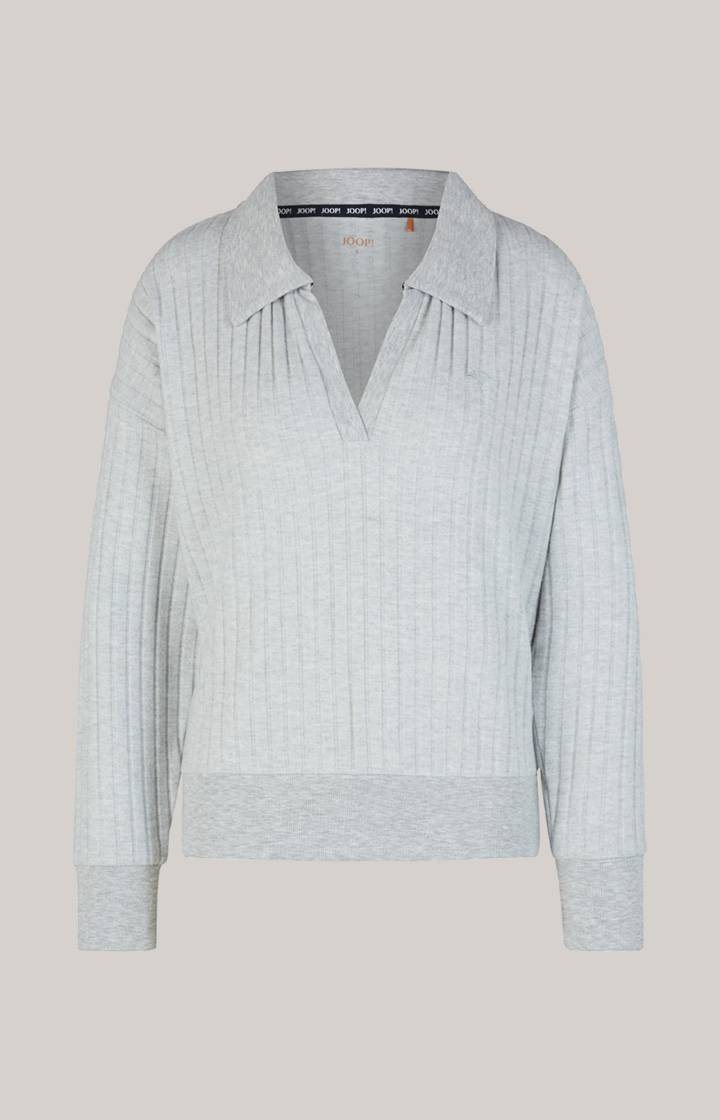Joop Loungewear Longsleeve In Grau Meliert