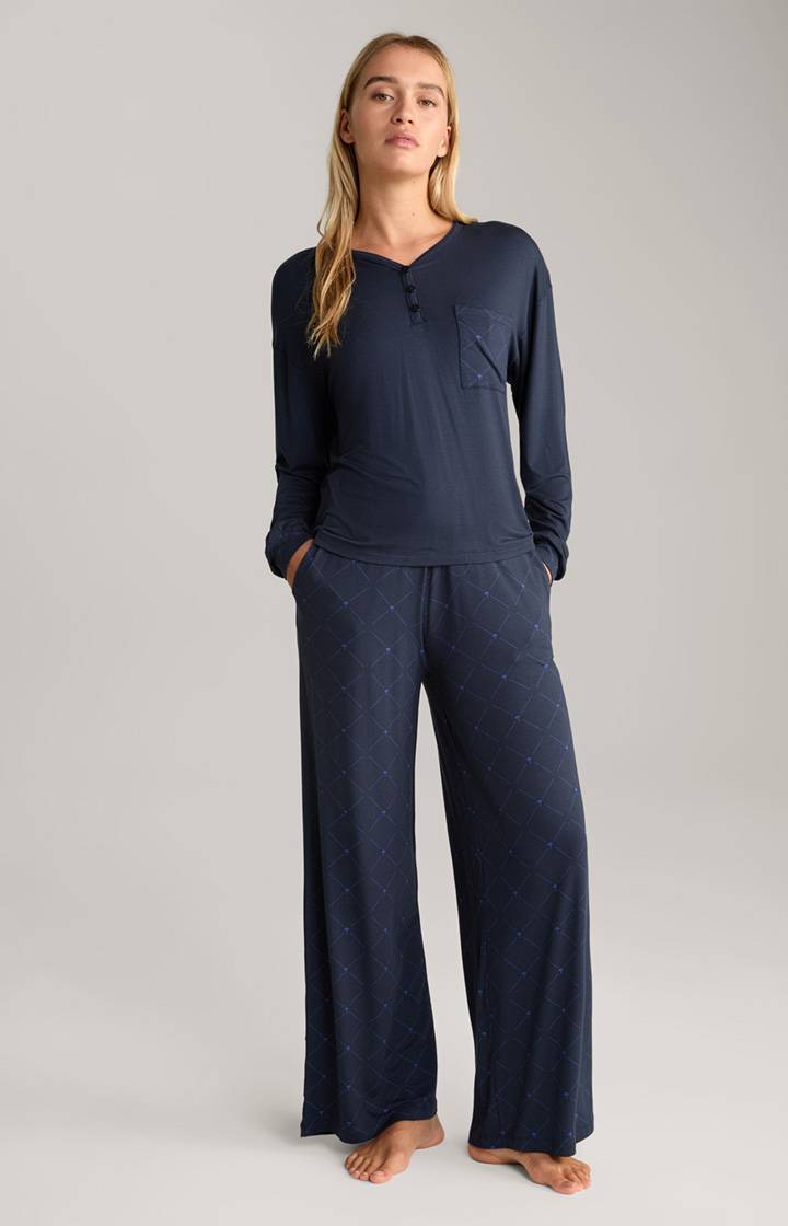 Joop Loungewear Longsleeve In Midnight Blue