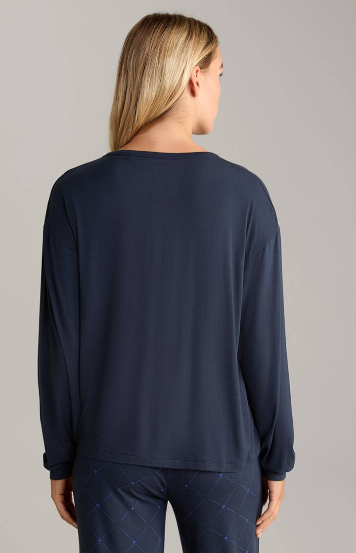 Joop Loungewear Longsleeve In Midnight Blue