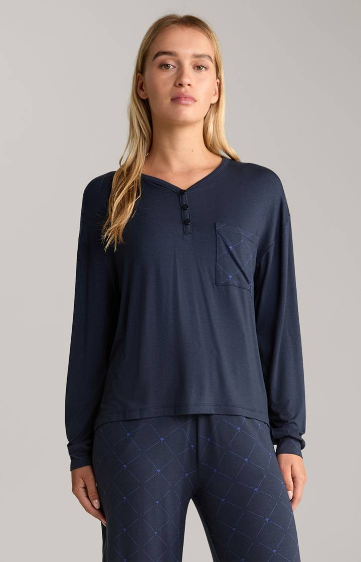 Joop Loungewear Longsleeve in Midnight Blue