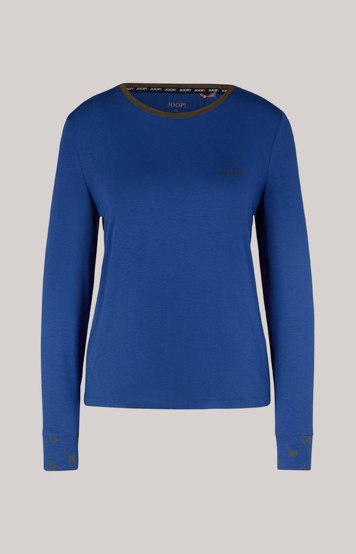 Joop Loungewear Longsleeve In Royalblau
