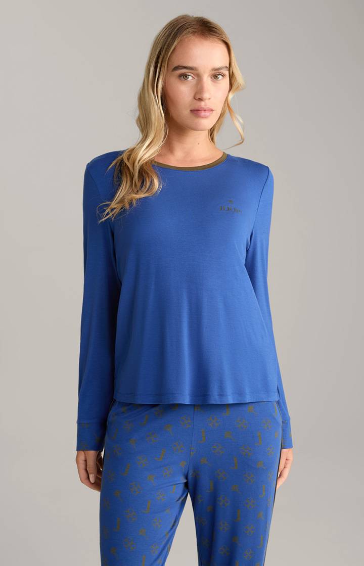 Joop Loungewear Longsleeve in Royalblau