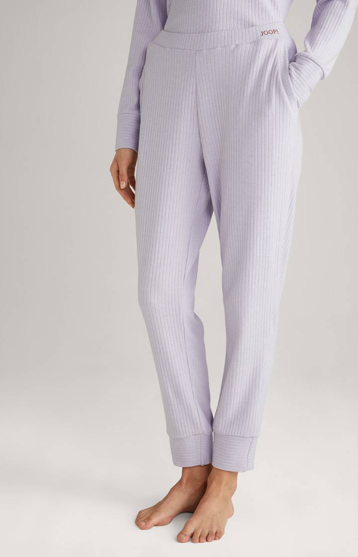 Joop Loungewear Ripp-Joggpants in Lavender