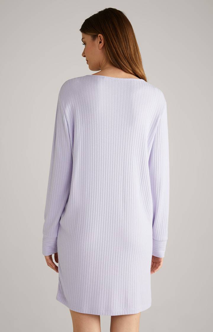 Joop Loungewear Ripp-Longshirt In Lavender