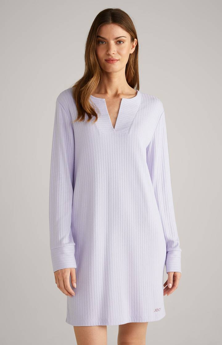 Joop Loungewear Ripp-Longshirt in Lavender