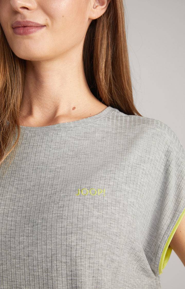 Joop Loungewear Shirt In Grey Melange