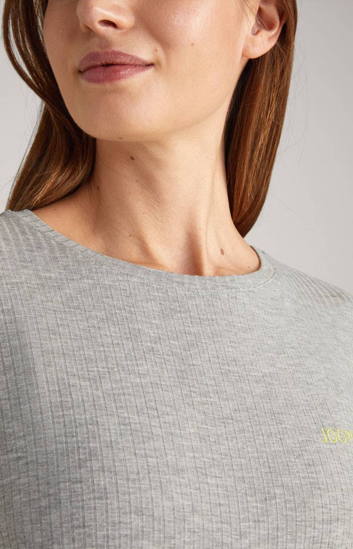 Joop Loungewear Shirt In Grey Melange