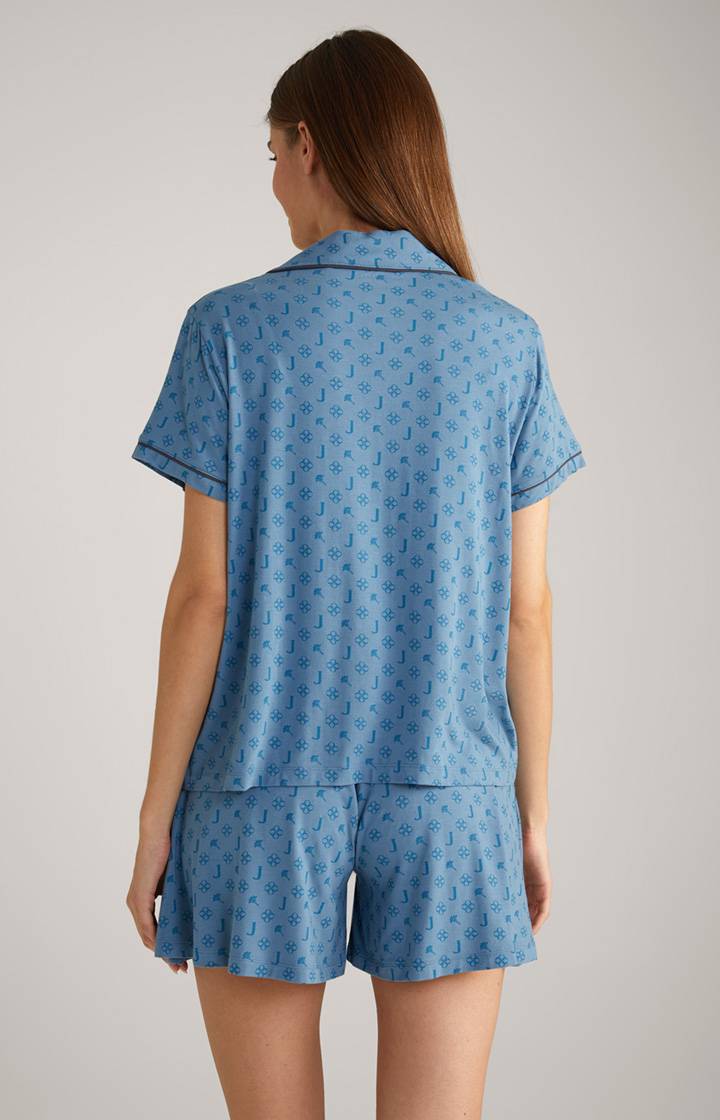 Joop Loungewear Shirt In Ocean Blue
