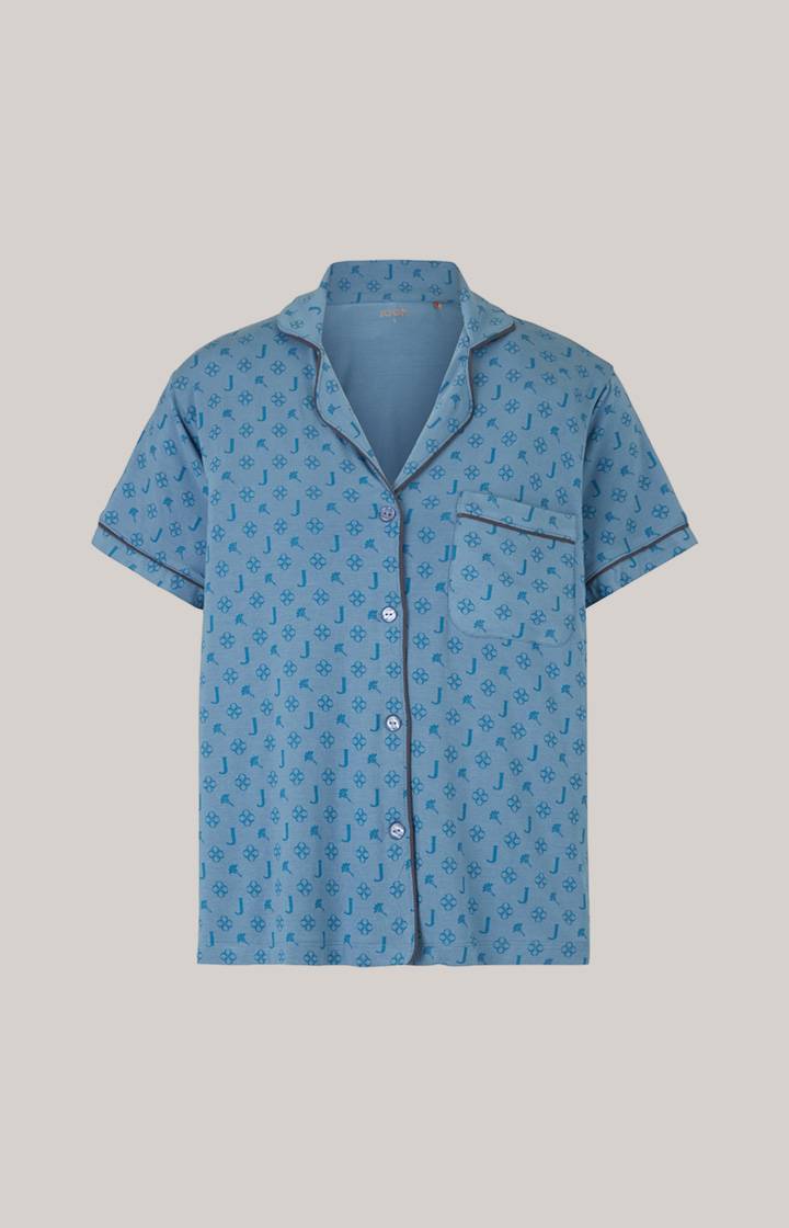 Joop Loungewear Shirt In Ocean Blue