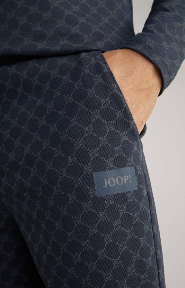 Joop Loungewear Shorts In Navy Gemustert