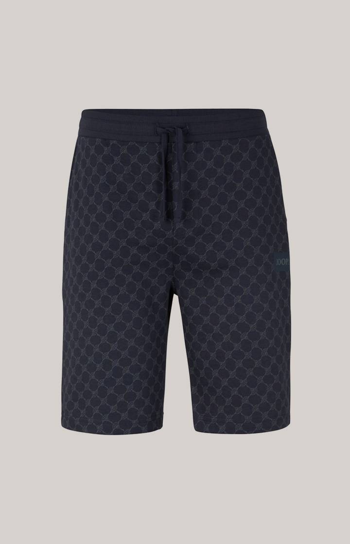 Joop Loungewear Shorts In Navy Gemustert