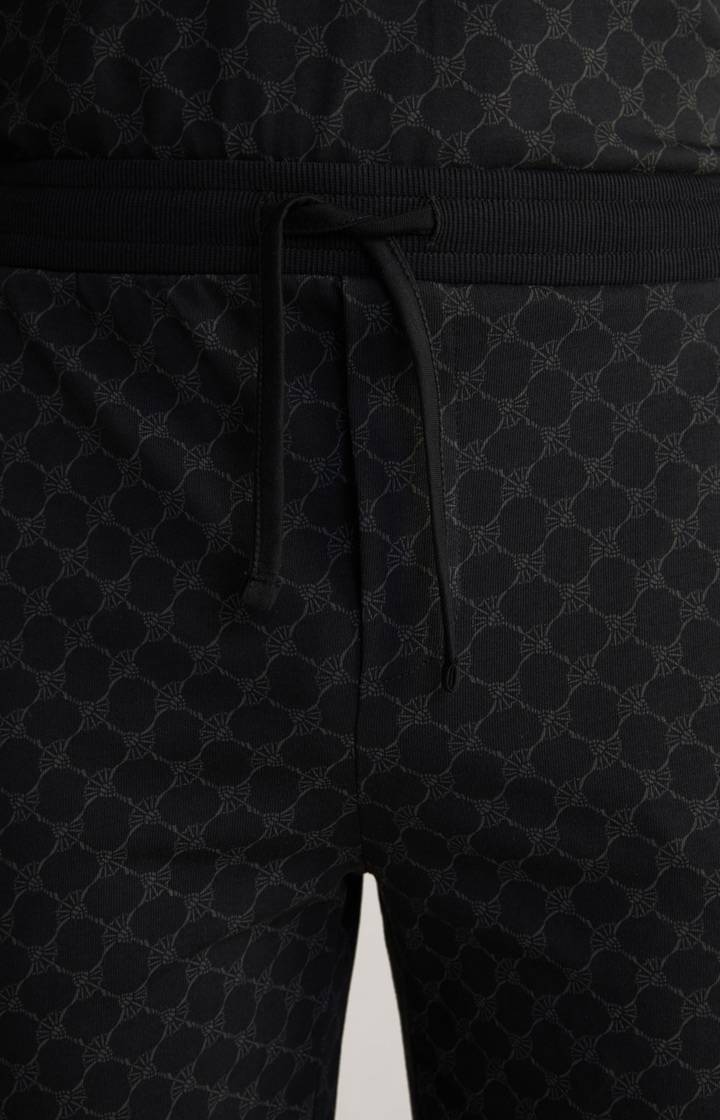 Joop Loungewear Shorts In Schwarz Gemustert