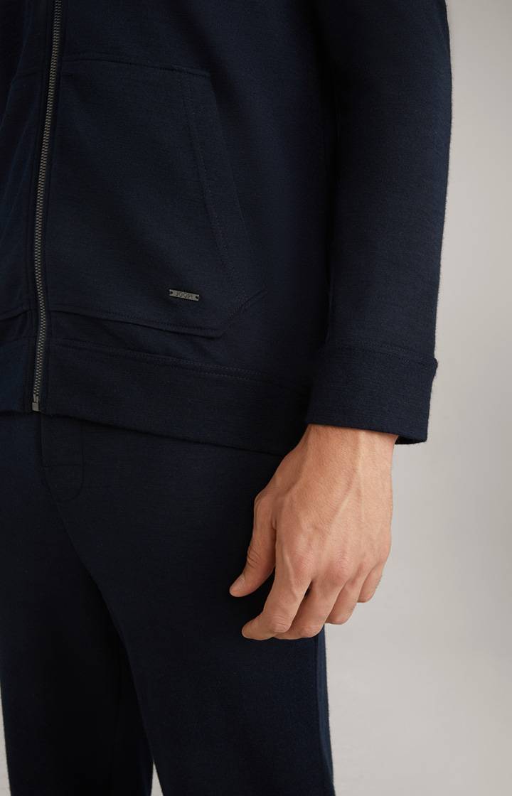 Joop Loungewear Sweatjacke In Dark Blue