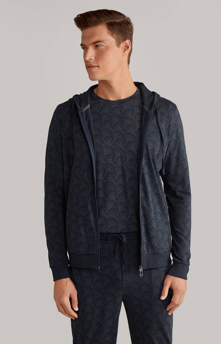 Joop Loungewear Sweatjacke in Dunkelblau