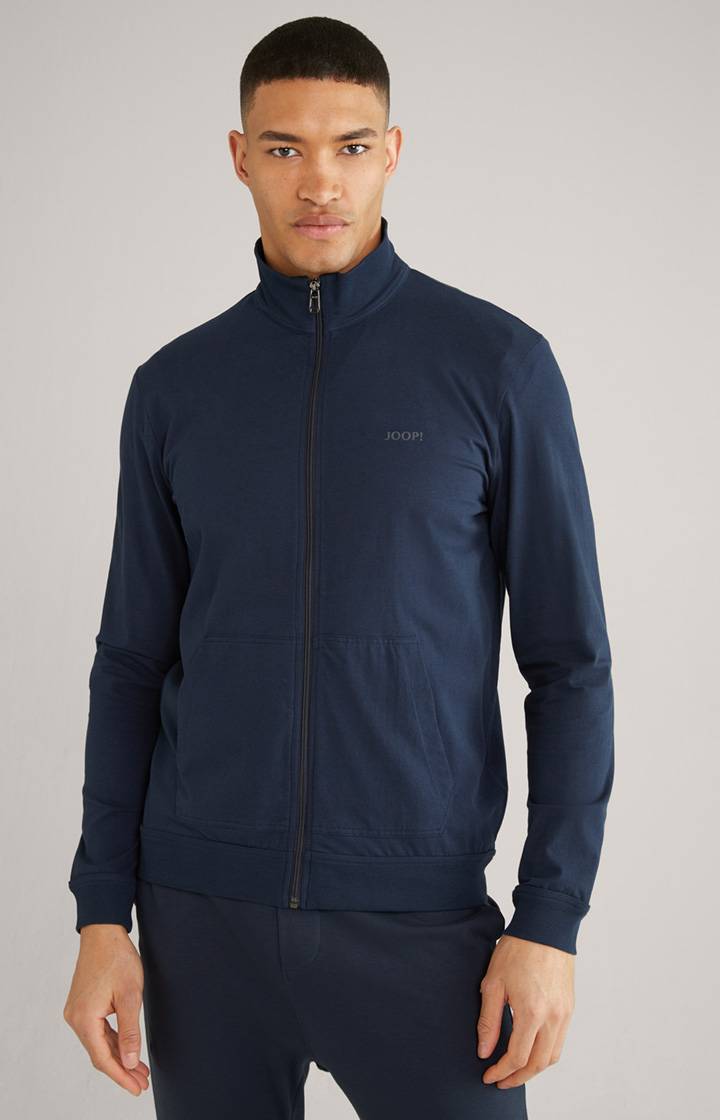 Joop Loungewear Sweatjacke in Dunkelblau