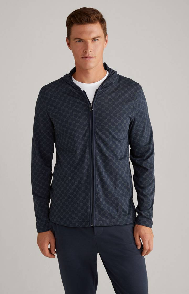 Joop Loungewear Sweatjacke in Dunkelblau