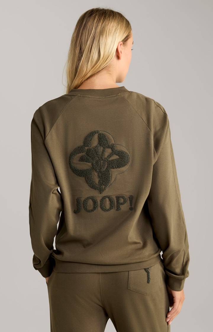 Joop Loungewear Sweatjacke In Oliv