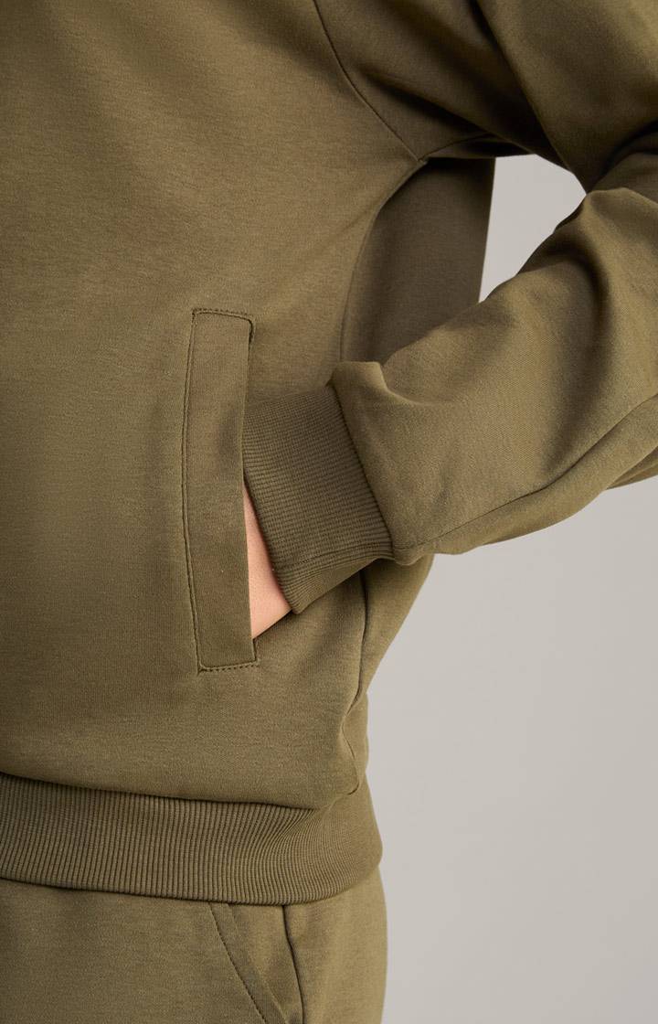Joop Loungewear Sweatjacke In Oliv