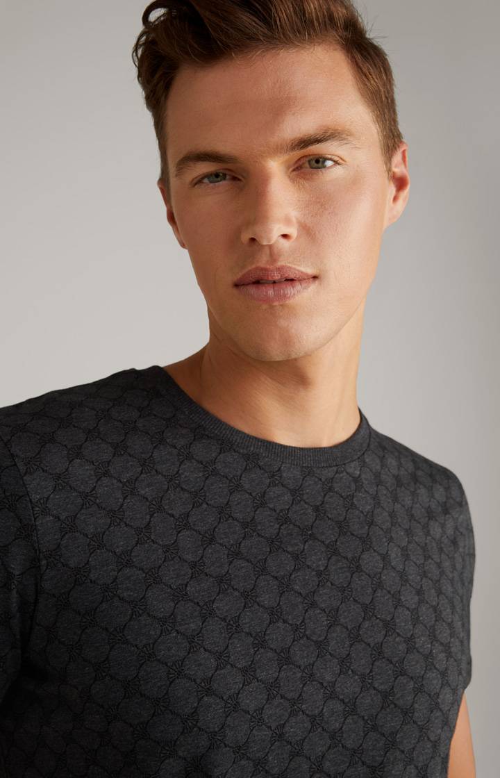 Joop Loungewear T-Shirt In Anthrazit Meliert