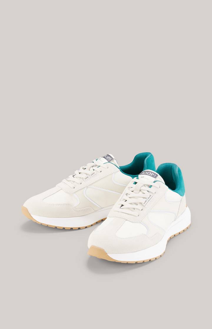 Joop Low-Top Sneaker Misto Helos in Grün/Hellbeige