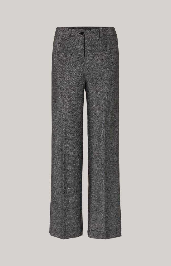 Joop Lurex-Hose In Grau-Glitzer
