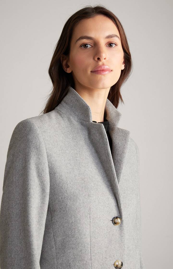 Joop Mantel Carly In Grau Meliert