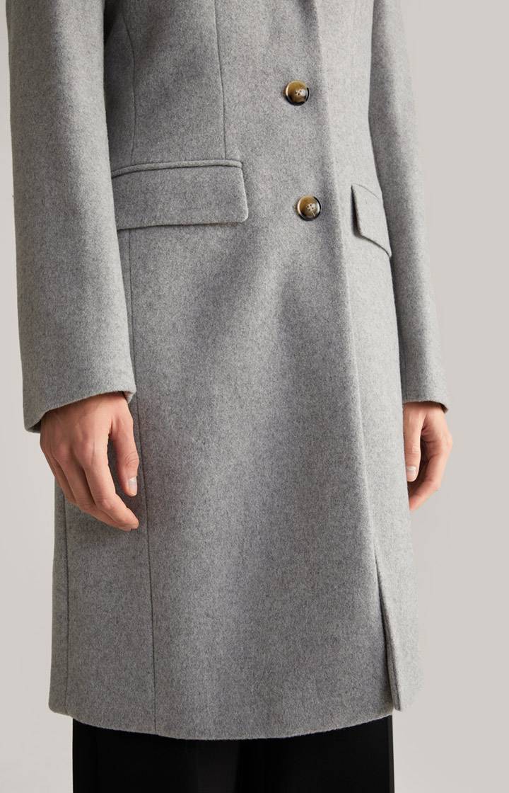 Joop Mantel Carly In Grau Meliert