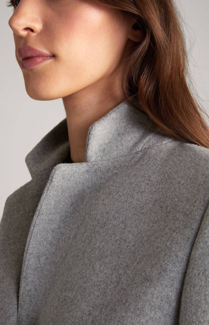 Joop Mantel Carly In Grau Meliert