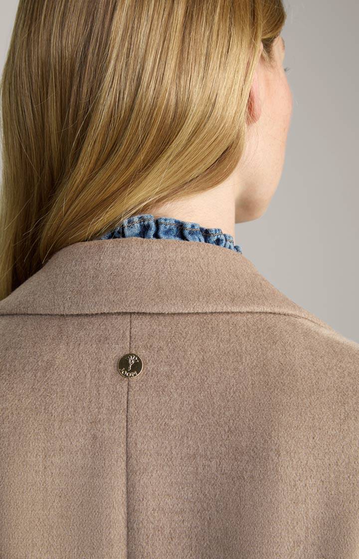 Joop Mantel In Taupe