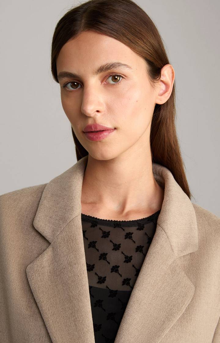 Joop Mantel In Taupe