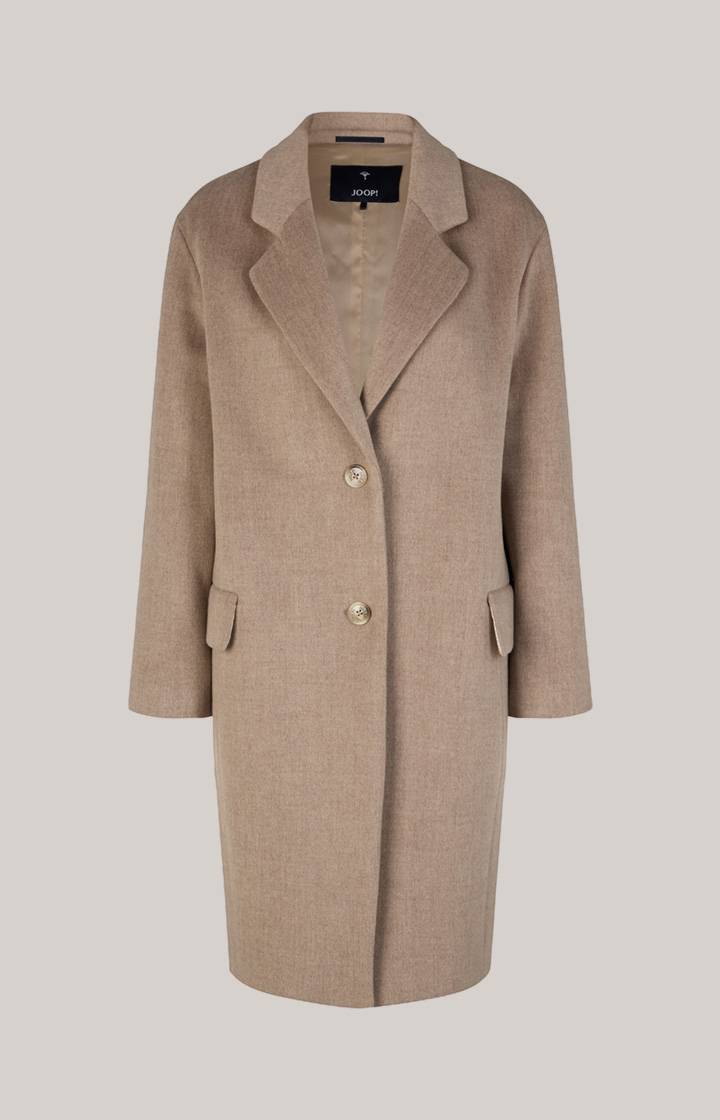 Joop Mantel In Taupe