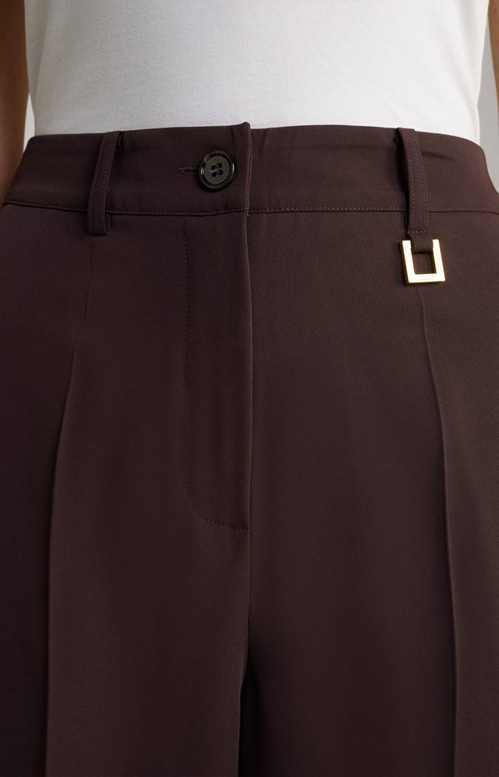 Joop Marlenehose In Dunkelbraun