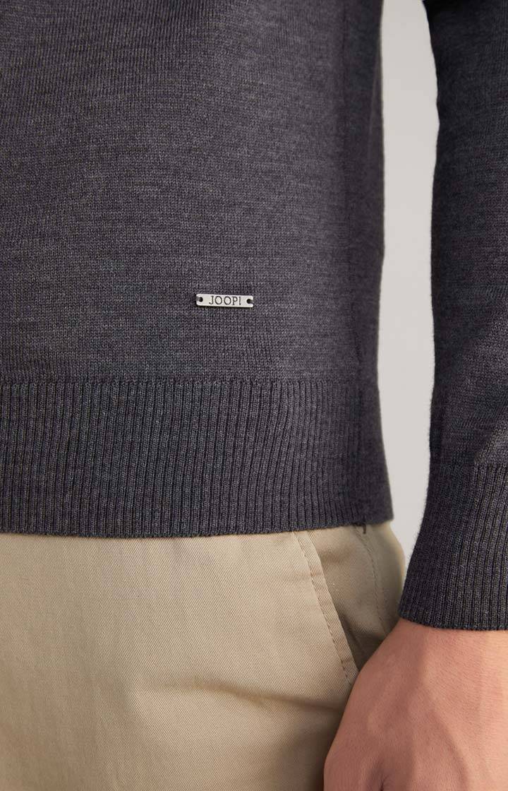 Joop Merinowoll-Pullover Damien In Anthrazit
