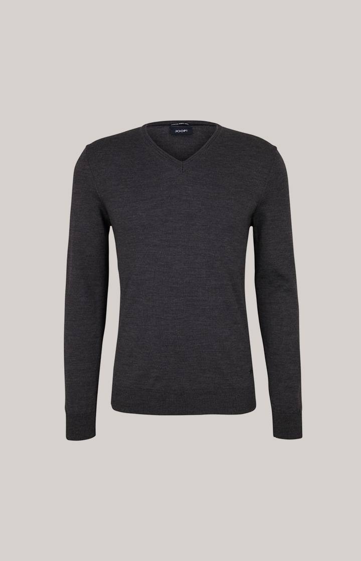 Joop Merinowoll-Pullover Damien In Anthrazit