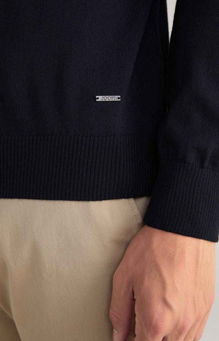 Joop Merinowoll-Pullover Damien In Dunkelblau