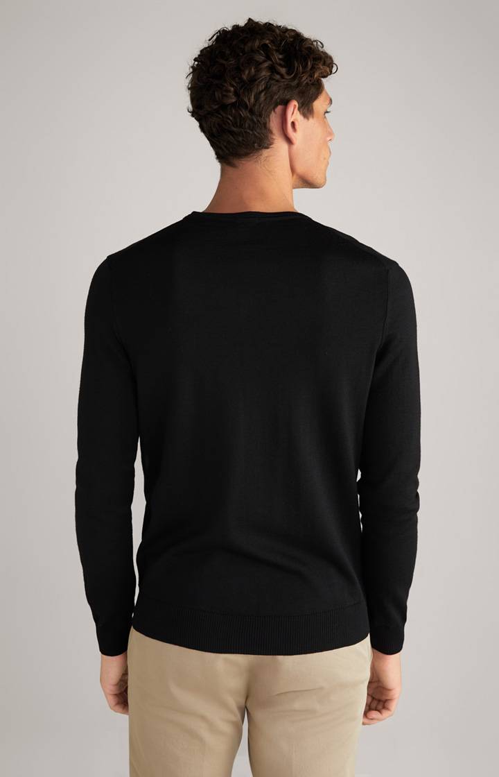 Joop Merinowoll-Pullover Damien In Schwarz